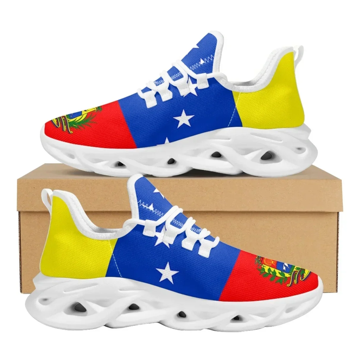 Men'S Shoes Comfortable Walking - Venezuela Flag Sneakers for Womens Mens