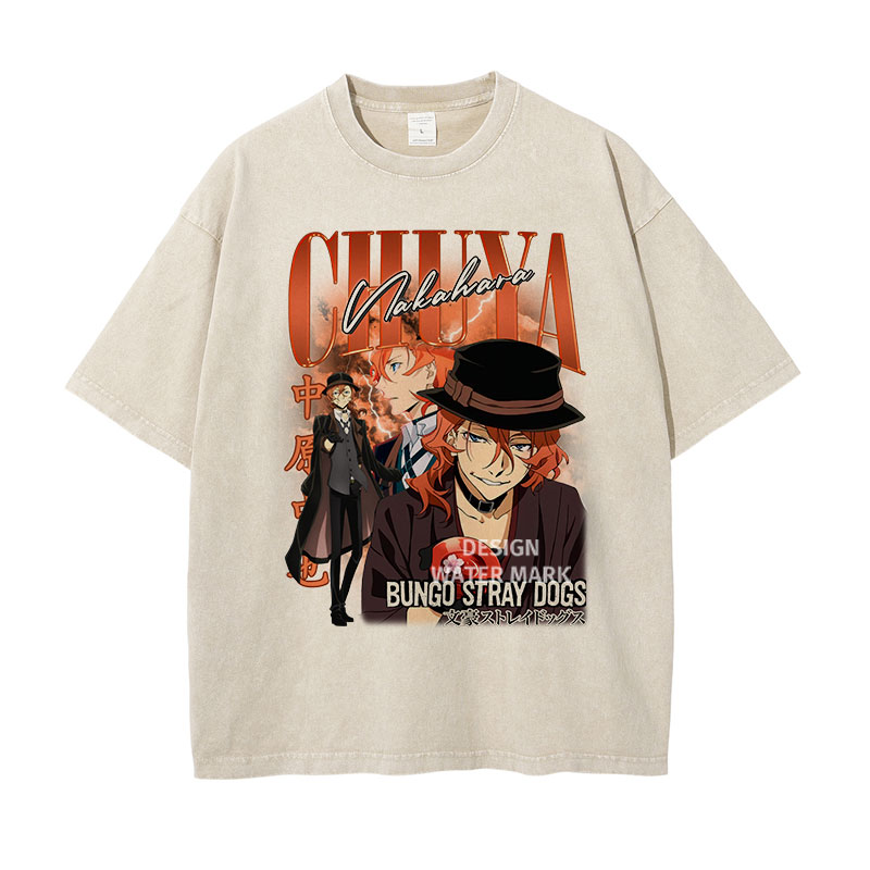 Men'S Shoes Xl - Anime Bungo Stray Dogs T Shirt