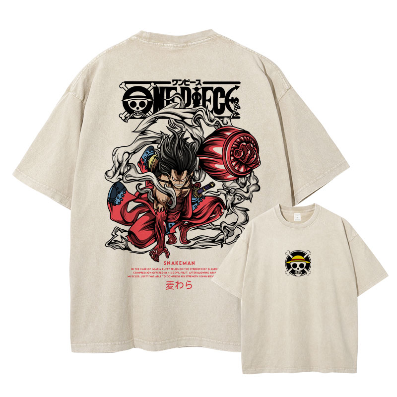 Men'S Shoes Xl - Anime Nika Luffy T Shirt Vintage