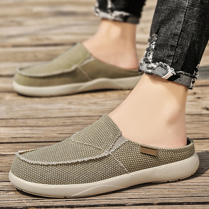 Men'S Shoes Comfortable Walking - Men's Canvas Shoes For Men Slip-On