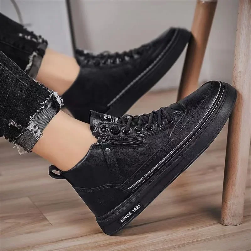 Men'S Shoes Hey Dude - Men's Shoes Fashion High Top Sneakers