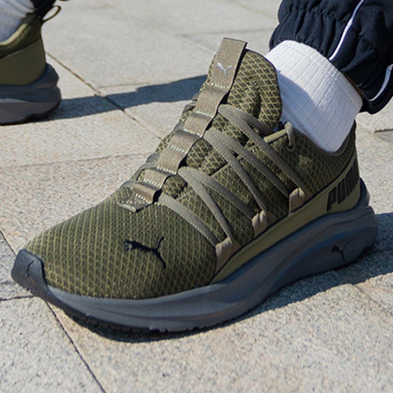 Men'S Shoes Puma Sports - PUMA men's shoes new military green