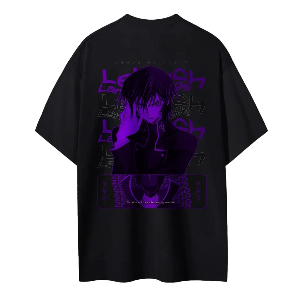 Men Shoes Quotes - New Code Geass T-Shirt Lelouch Lamperouge