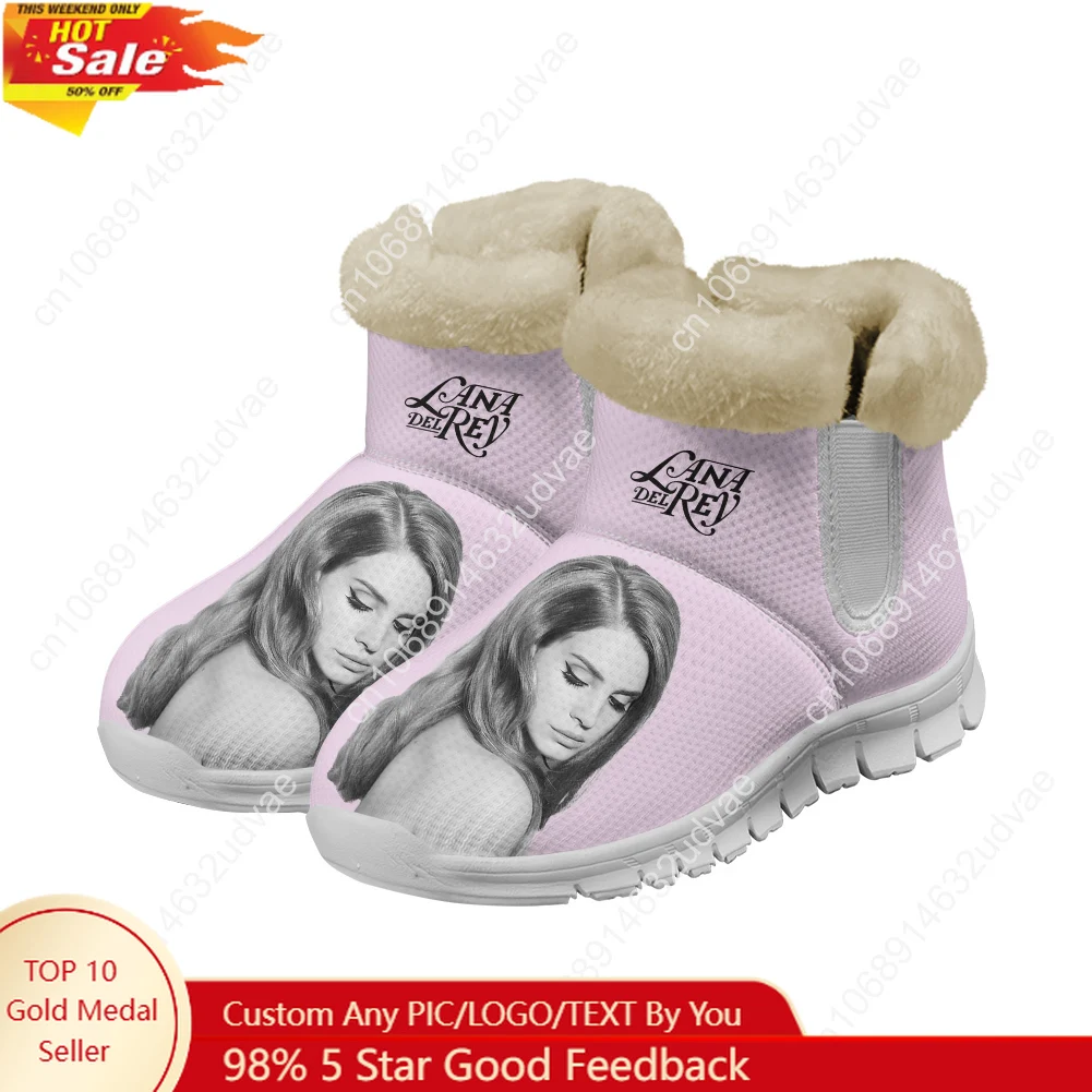 Men'S Shoes Casual Sneakers - Lana Del Rey Singer Plush Shoes