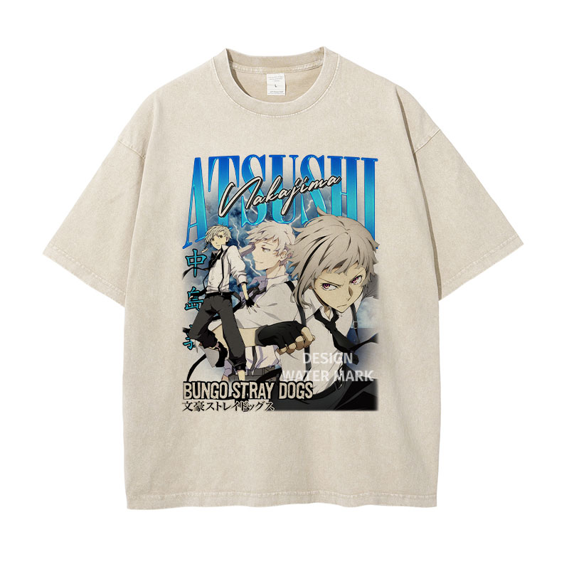 Anime Bungo Stray Dogs T Shirt - Men'S Shoes Xl 评论和价格
