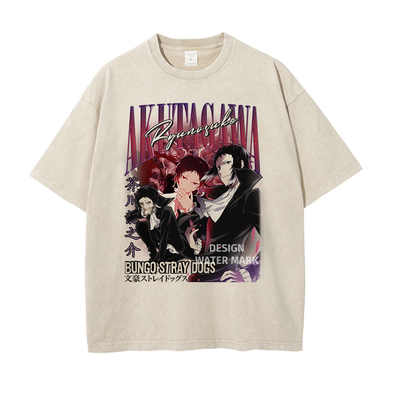 Anime Bungo Stray Dogs T Shirt - Men'S Shoes Xl 评论和价格