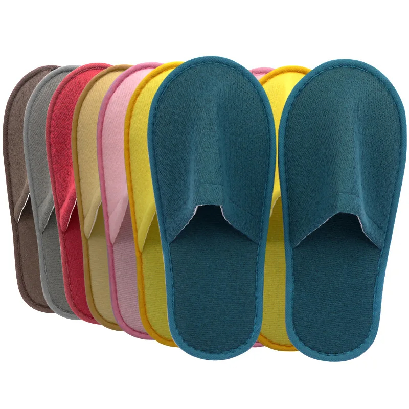 5-10 Pairs Disposable Slippers - Men Shoes Style 评论和价格