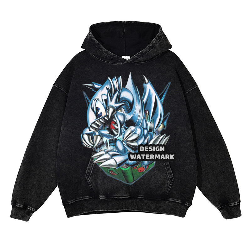 Yu Gi Oh Hoodies Blue Eyes Dra - Men'S Shoes Xl 评论和价格