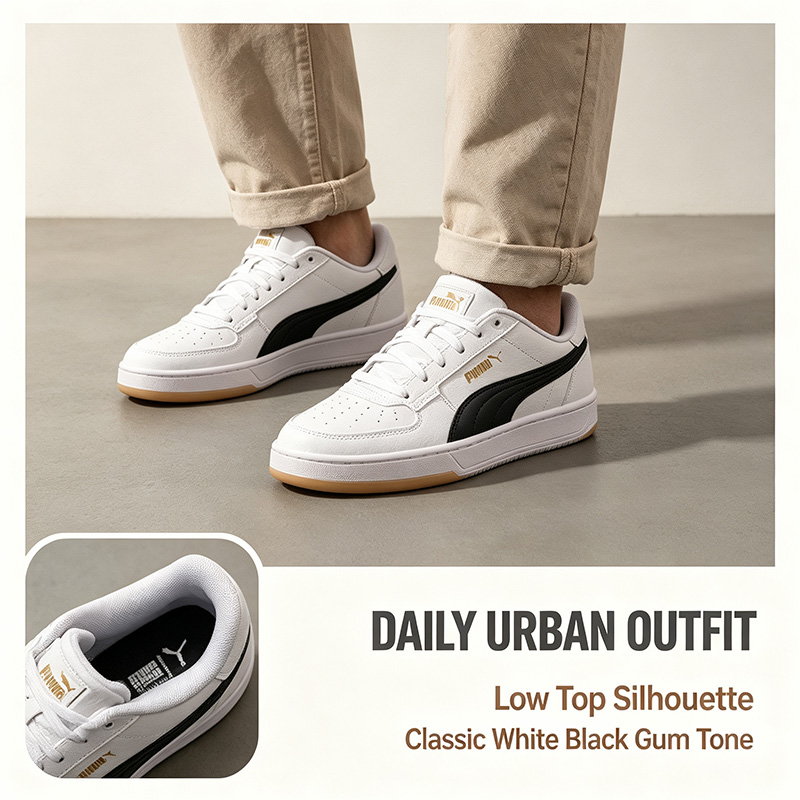 PUMA Men White Black Low Top S - Men Shoes Puma 评论和价格