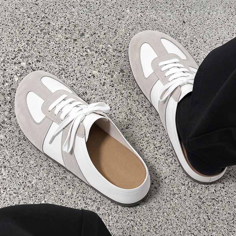 Men's Mule Shoes Sports Round  - Men'S Shoes Comfortable Walking 评论和价格