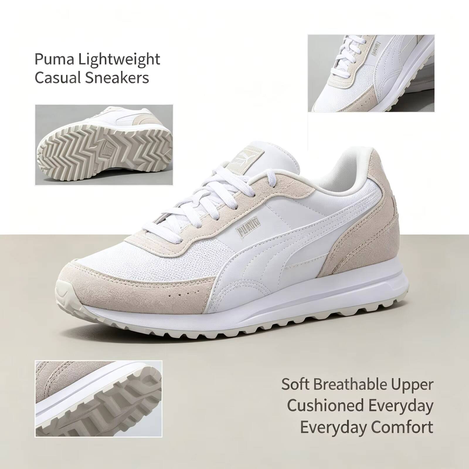 New Hot Puma White Lightweight - Men Shoes Puma 评论和价格