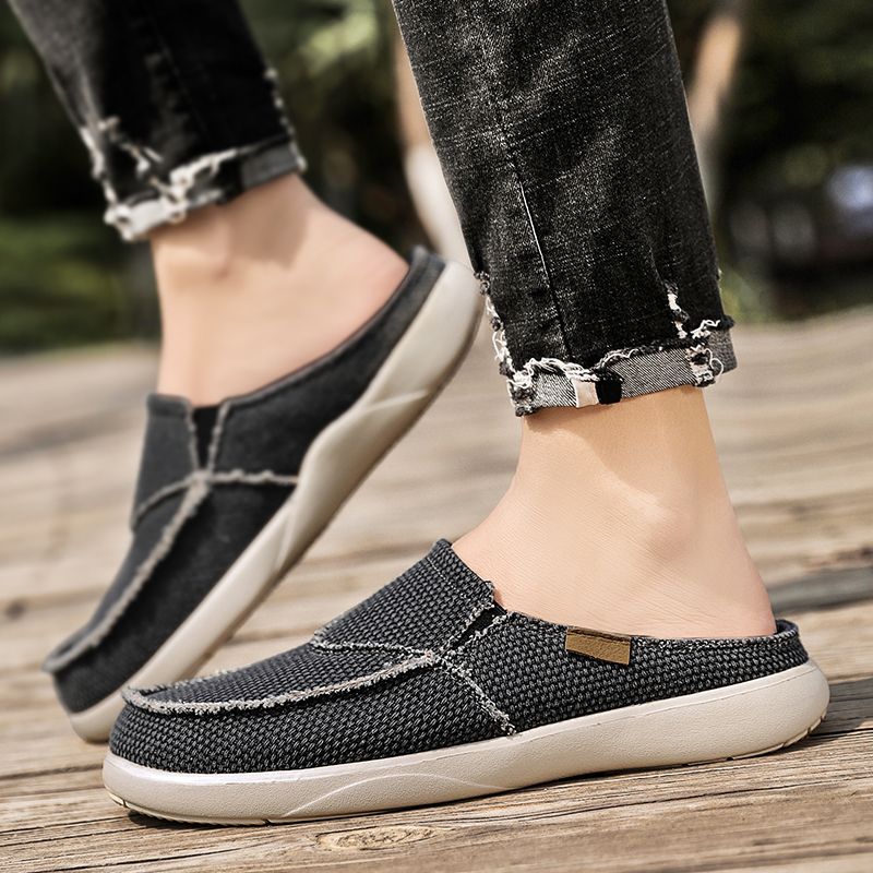 Men's Canvas Shoes For Men Sli - Men'S Shoes Comfortable Walking 评论和价格