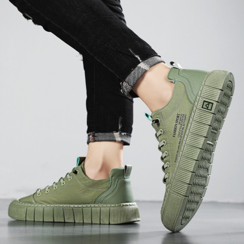 Men's Chunky Sole Low Top Canv - Men'S Shoes Casual Sneakers 评论和价格
