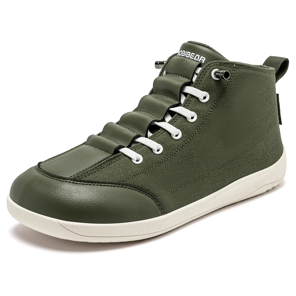 HOBIBEAR Mid-Top Canvas Boots  - Men'S Shoes Zero Drop 评论和价格