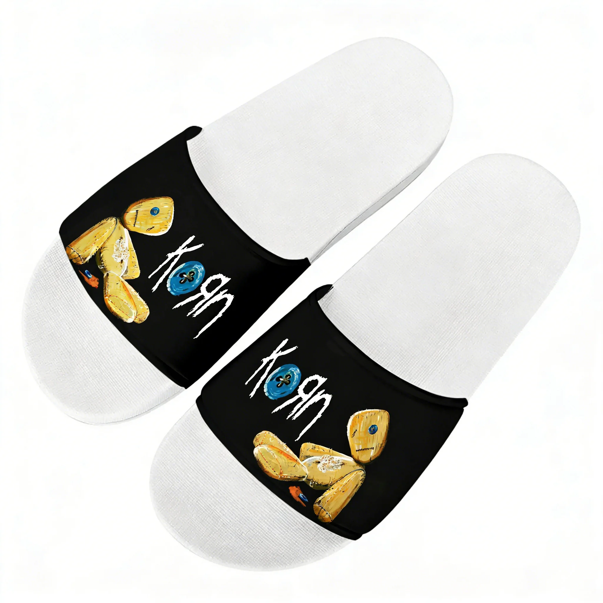 Korn Rock Band Slippers Home W - Men Shoes Style 评论和价格