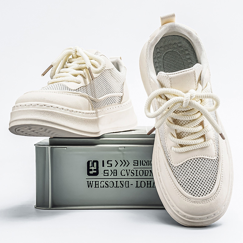 Men's Breathable Mesh Platform - Men Shoes Eu To Us 评论和价格