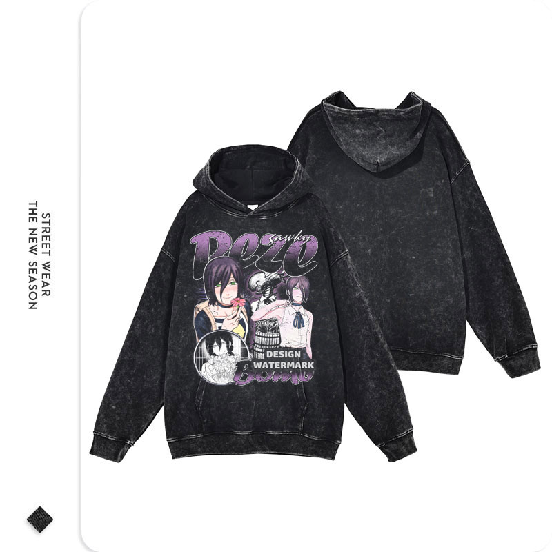 Anime Chainsaw Man Hoodies Den - Men'S Shoes Xl 评论和价格