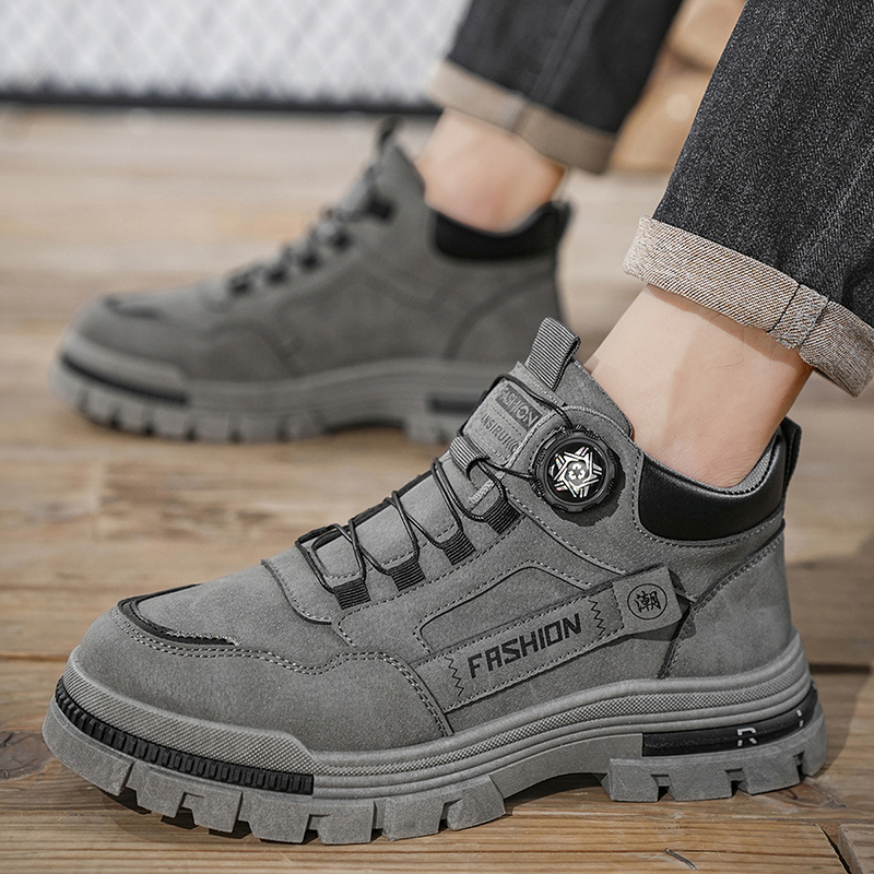 Men's Rotary Buckle Suede Hiki - Men'S Shoes Hey Dude 评论和价格