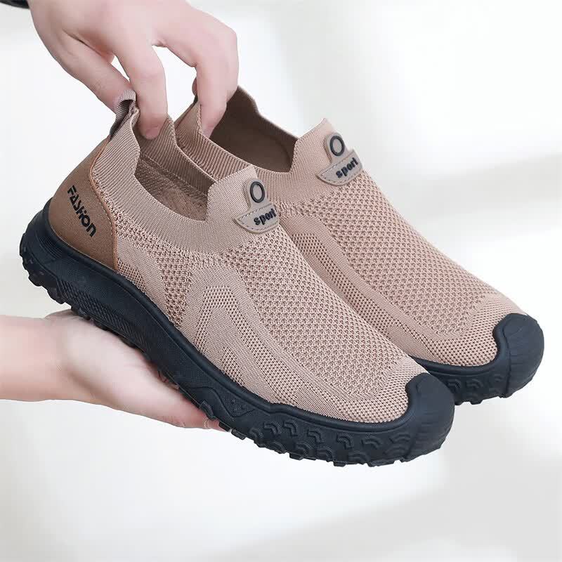 Summer Men Casual Shoes Elasti - Men'S Shoes Comfortable Walking 评论和价格