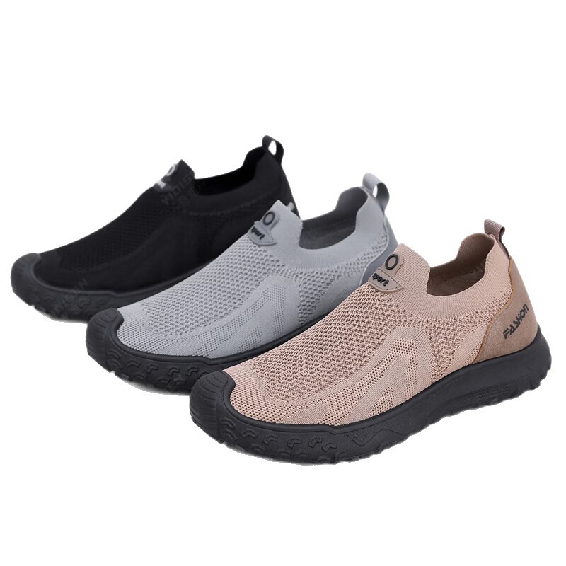 Summer Men Casual Shoes Elasti - Men'S Shoes Comfortable Walking 评论和价格