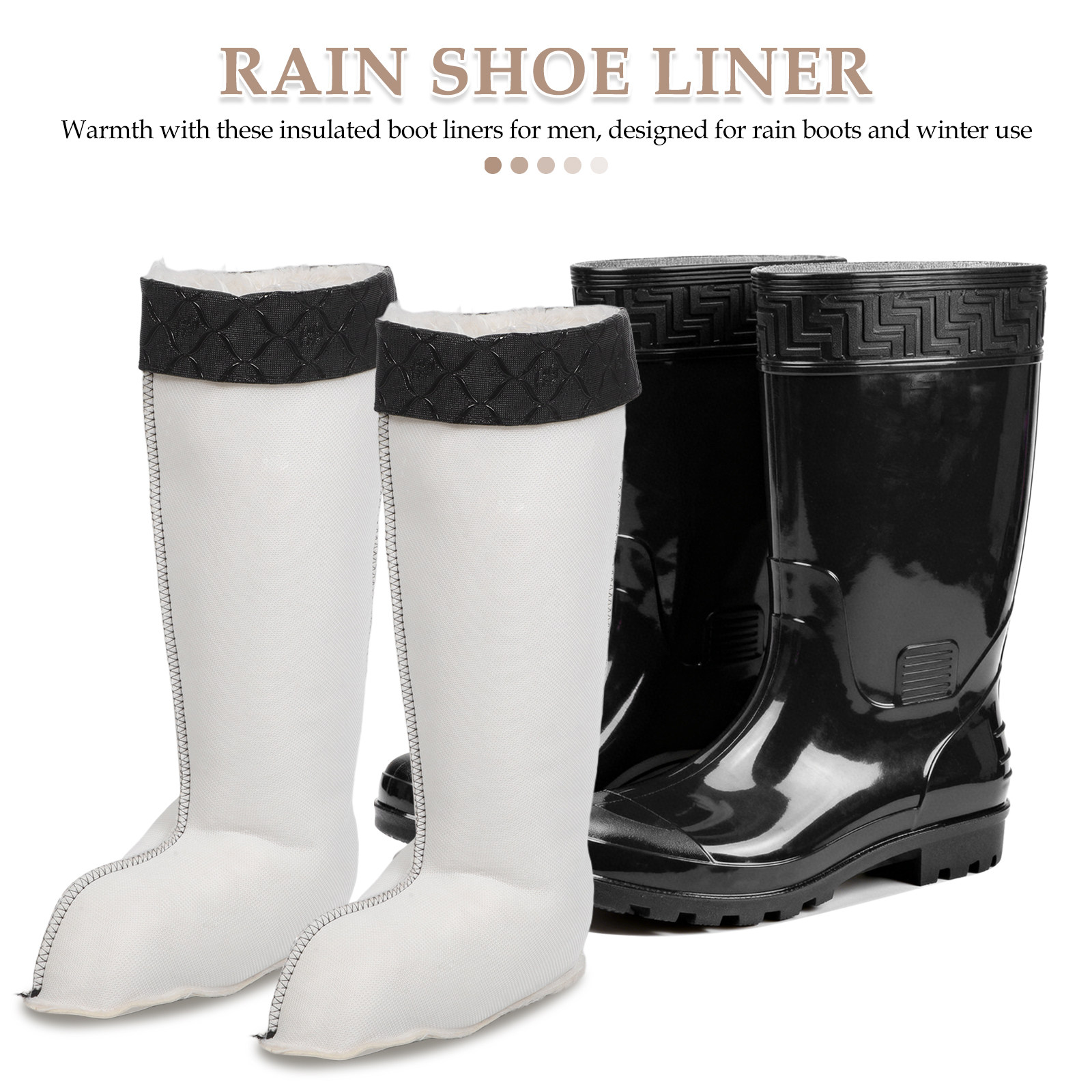 1Pair Warm Boot Insulation Lin - Men Shoes Eu To Us 评论和价格