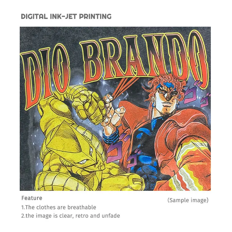 Bandai Anime JoJos T Shirt Vin - Men'S Shoes Xl 评论和价格