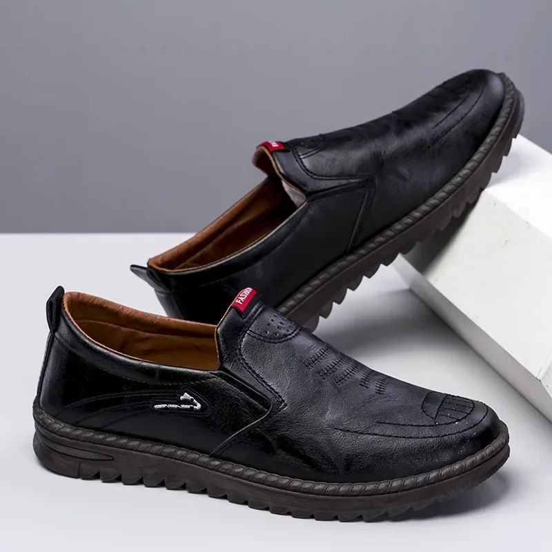 Men's Leather Shoes Casual Sho - Men'S Shoes Hey Dude 评论和价格