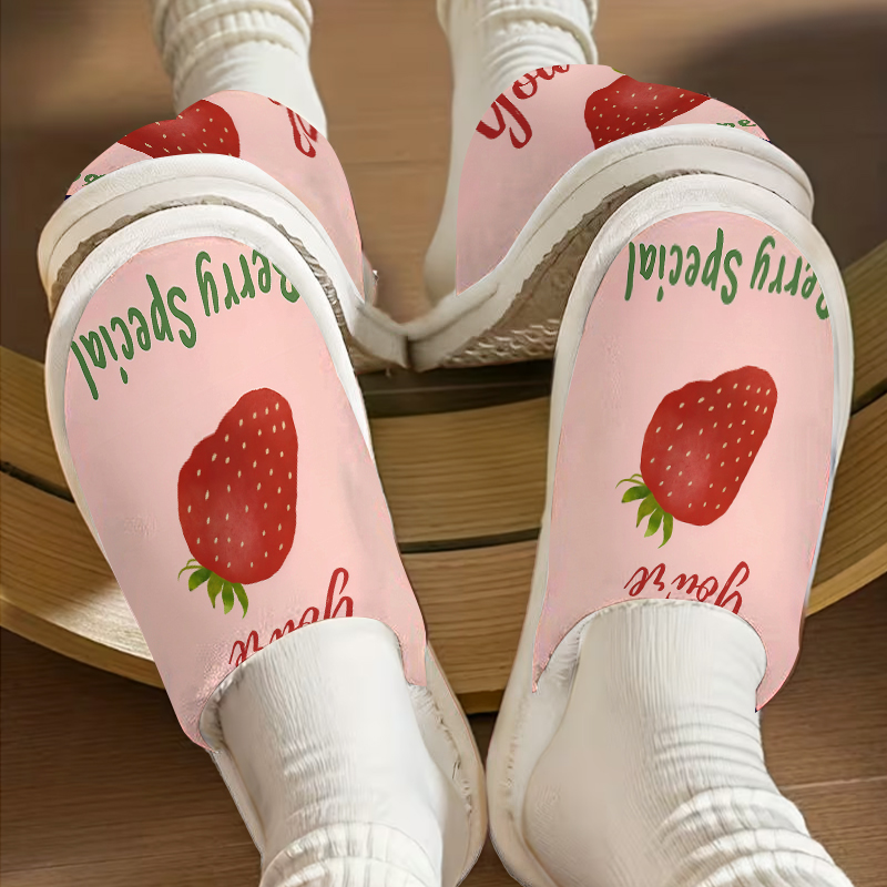 Strawberry Quote  Luxury Plush - Men Shoes Quotes 评论和价格
