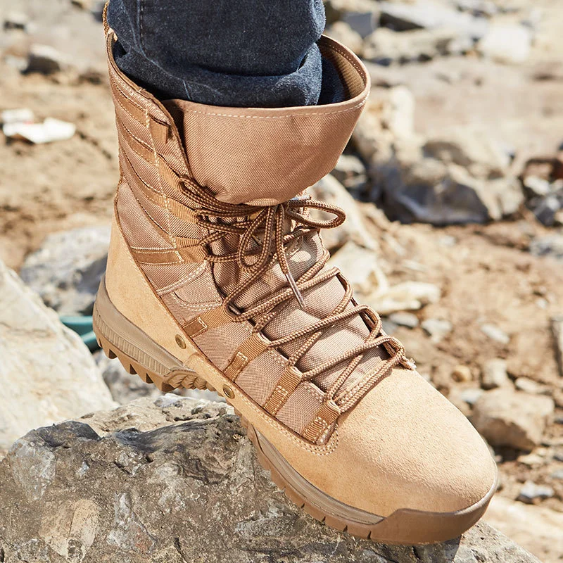 Hot Tactical Eu 38-46 High Tub - Men Shoes Eu To Us 评论和价格