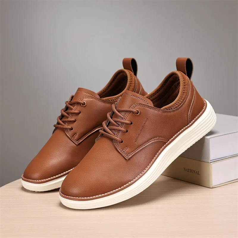 Men's Leather Shoes PU Fabric  - Men'S Shoes Hey Dude 评论和价格