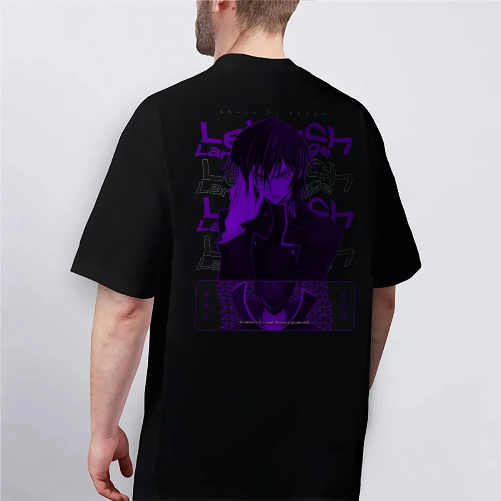 New Code Geass T-Shirt Lelouch - Men Shoes Quotes 评论和价格