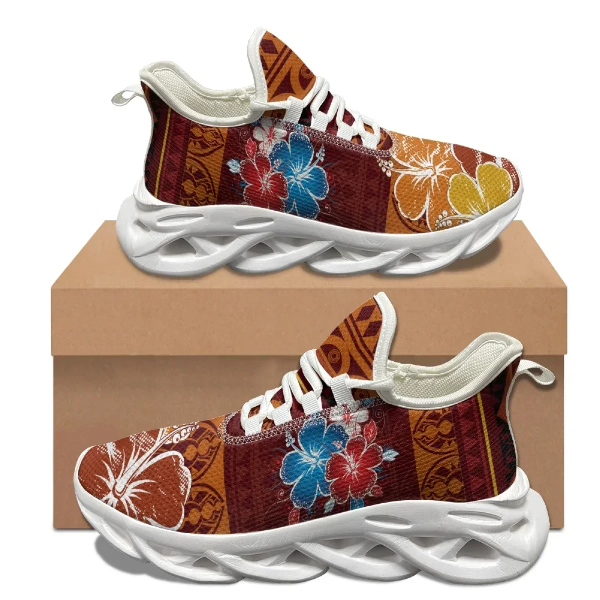 Hawaiian Hibiscus Comfortable  - Men'S Shoes Comfortable Walking 评论和价格