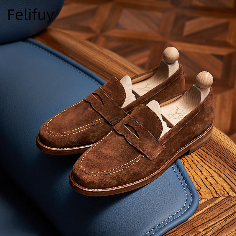 New Italian Kinds Men Genuine  - Men Shoes Kinds 评论和价格