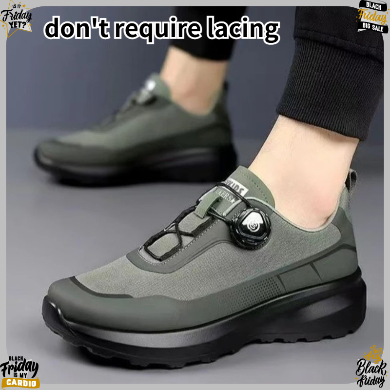 Men's Rotary Buckle Casual Sho - Men'S Shoes Comfortable Walking 评论和价格