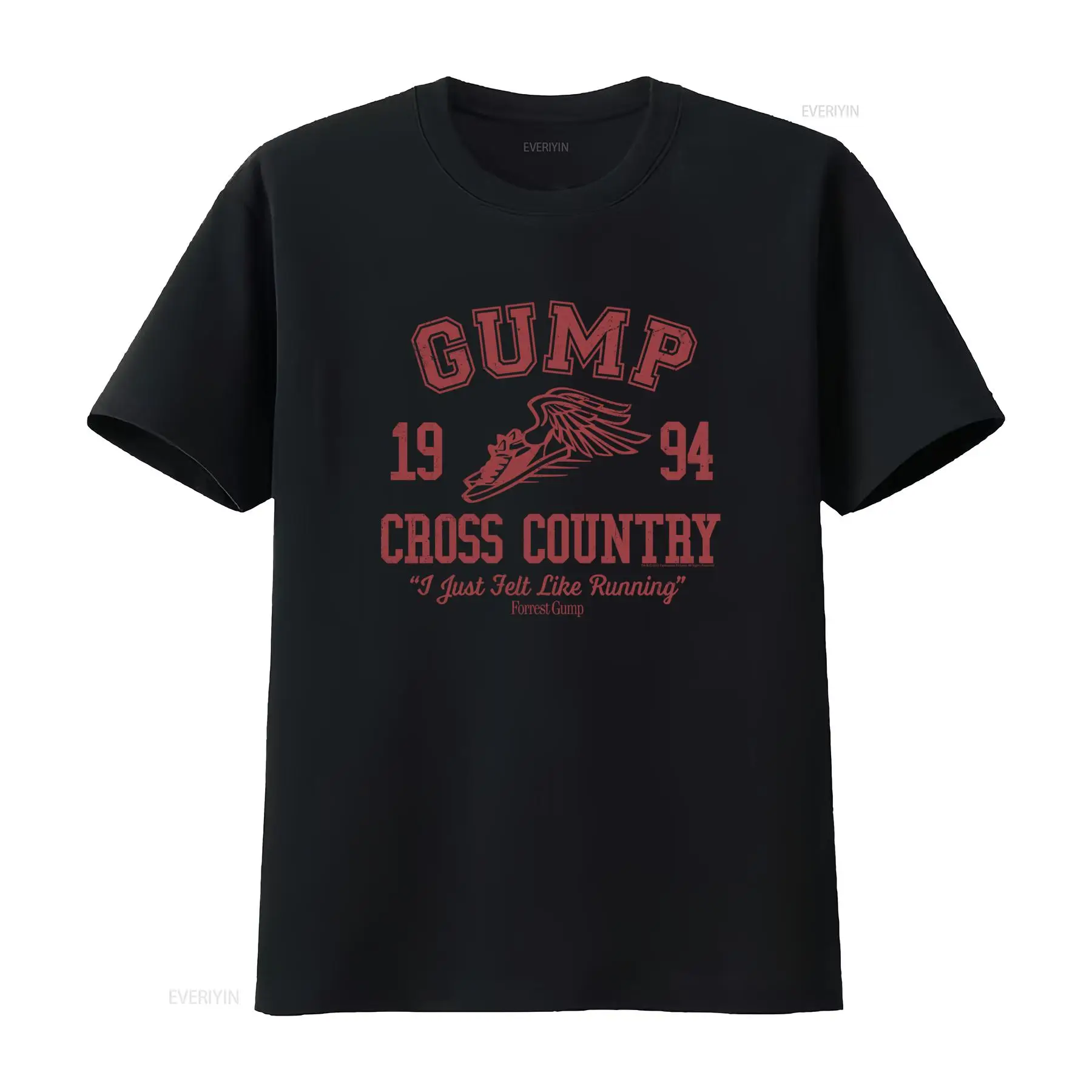 Forest Gump 1994 Men's T Shirt - Men Shoes Quotes 评论和价格