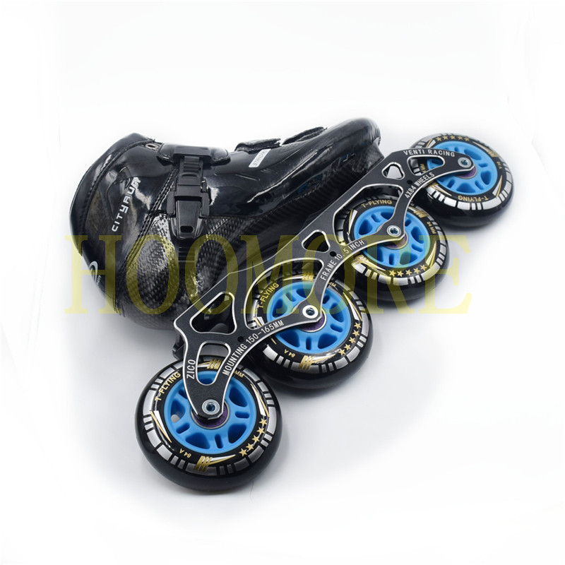 Kids Speed Skates Shoes 4X84mm - Men Shoes Eu To Us 评论和价格